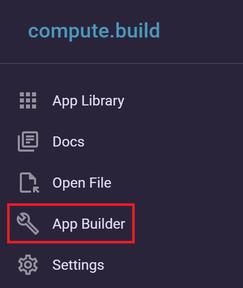 Side-bar App Builder