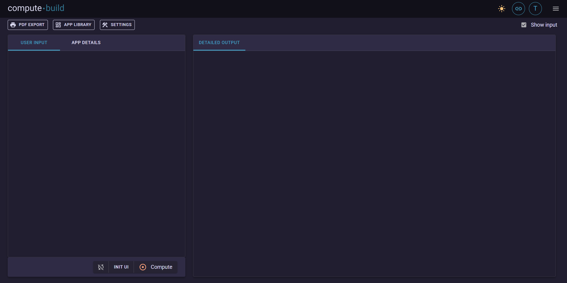 App Builder blank page