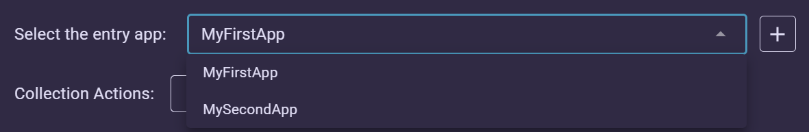 App Builder add new app button